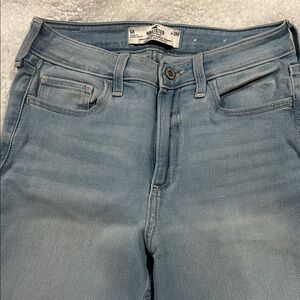 Hollister Women's Sky Blue Skinny Jeans